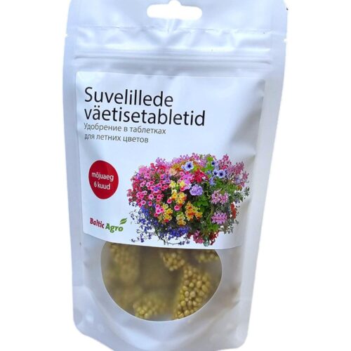 Kesäkukkien lannoitetabletit - Rehevä kukinta koko kesäksi!