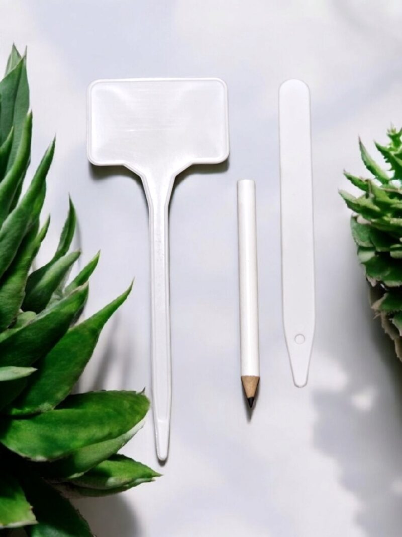 2024/06/1000018479.jpg Пластиковые этикетки белого цвета, 15 штук