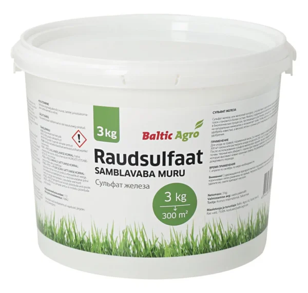 Raudsulfaat samblavaba muru 3kg