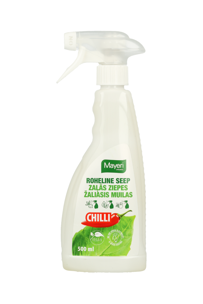 kaaliumi seep,Roheline seep tšilliga (pihustiga) 500ml
