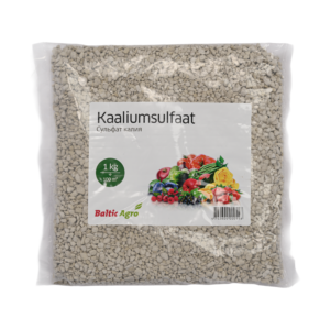 kaaliumsulfaat,kloorivaba väetis,maheväetis,kaaliumipuudus taimedel,väetis maasikatele