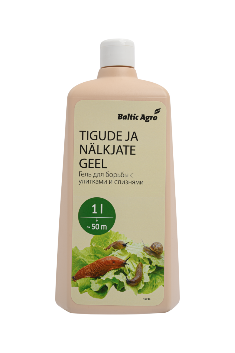 Tigude tõrjevahend geel 1l,nälkjate tõrjegeel,tigude kaitsebarjäär,looduslik nälkjatõrje,ohutu tõrjevahend lastele ja lemmikloomadele,nälkjate eemalepeletaja