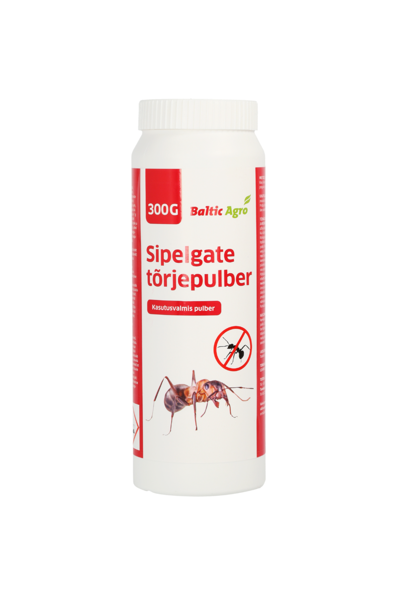 sipelgate tõrjepulber 300g,tõhus sipelgatõrje,sipelgamürk majja,prussakatõrje laoruumis,putukatõrjevahend suurpakend