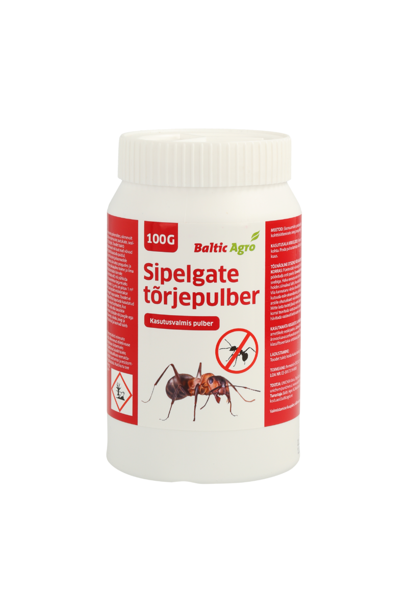 sipelgate tõrjepulber 100g,sipelgatõrje korteris,sipelgamürk tuppa,prussakate hävitamine kodus,kiire putukatõrje