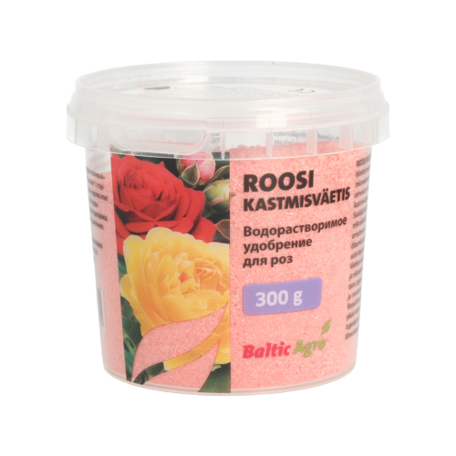 Roosi kastmisväetis 300g roosiväetis,rooside väetamine,rooside hooldus,roosi kastmisväetis,lahustuv väetis roosidele,rooside haiguskindlus