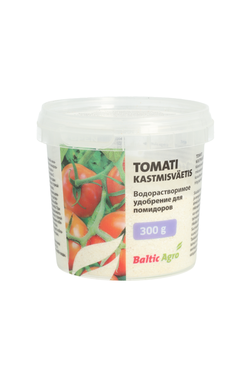 Tomati kastmisväetis 300g tomativäetis,paprikaväetis,tomati kasvatamine,kasvuhoone väetis,kaaliumväetis,tomati väetamine,vesilahustuv väetis