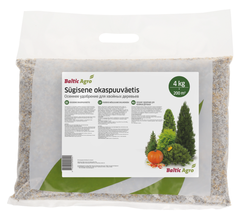 Autumn coniferous fertilizer 4kg