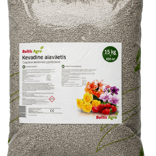 aiaväetis,kevadine väetamine,Baltic Agro väetis,universaalne väetis,köögiviljaväetis,lillede väetamine