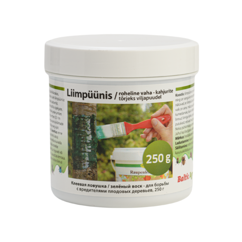 liimpüünis / roheline vaha looduslik putukate tõrjevahend 250g Клеевая ловушка / зеленый воск натуральное средство для борьбы с насекомыми 250 г