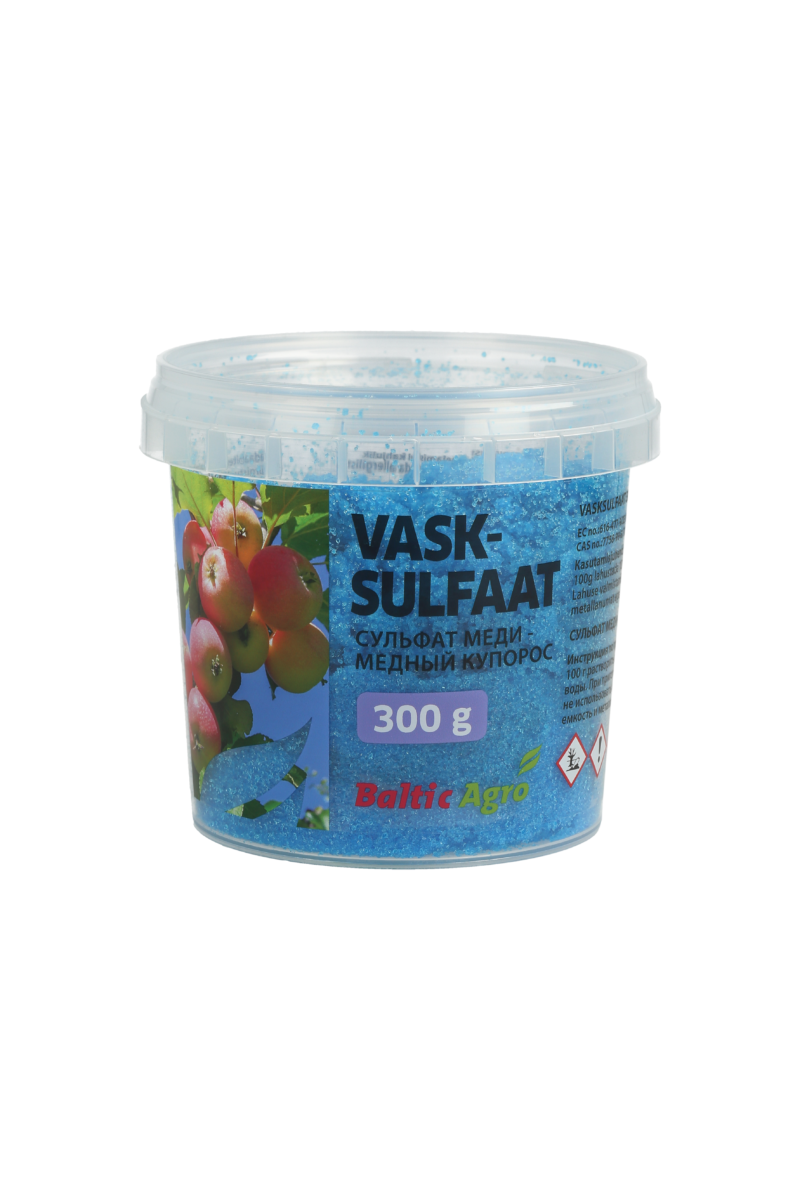 Vasksulfaat,Vaskvitriol,Taimede haigustõrje,Vasepuudus taimedel,Viljapuude pritsimine