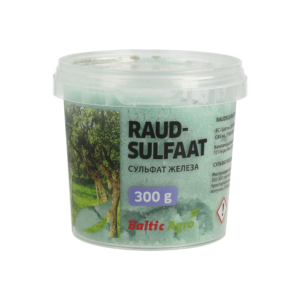 Rautasulfaatti nurmikolle, sammaleen poisto, rautasulfaatti 800 g, nurmikon hoitotuotteet, hedelmätarhan ruiskutus