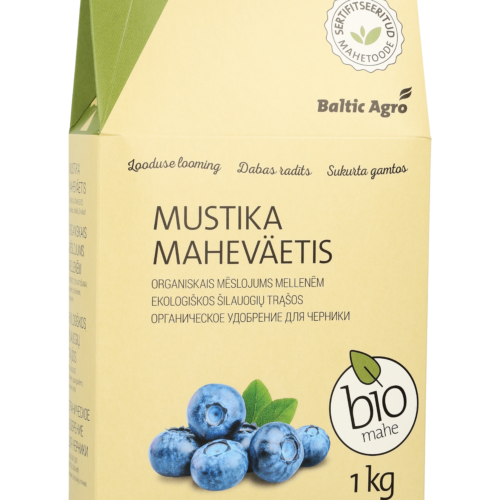 mustika maheväetis,orgaaniline väetis metsamarjadele,mustikate kasvatamine,looduslik väetis,suurem mustikasaak