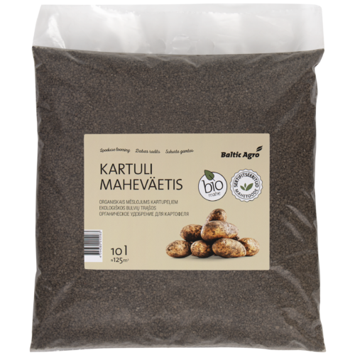 kartuli maheväetis,orgaaniline kartuliväetis,suurem kartulisaak,looduslik väetis,öko aiandus