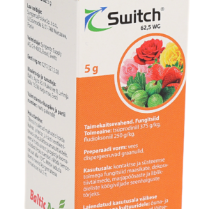 Switch 62,5 WG fungitsiidi 5g pakend