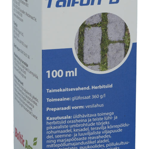 pienpakkaus herbisidi,rikkaruohojen ruiskutus,Taifun B 100 ml,puutarhapolkujen puhdistus,tarkka kasvinsuojelu