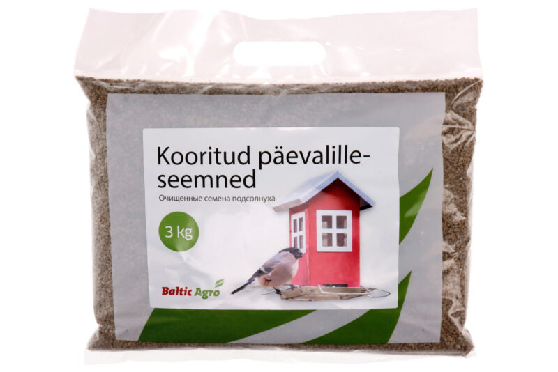 Kooritud päevalilleseemned 3 kg kooritud päevalilleseemned 3kg,prügivaba linnutoit,puhastatud päevalilleseemned,linnutoit rõdule,aialindude söötmine,päevalilleseemned ilma kestata