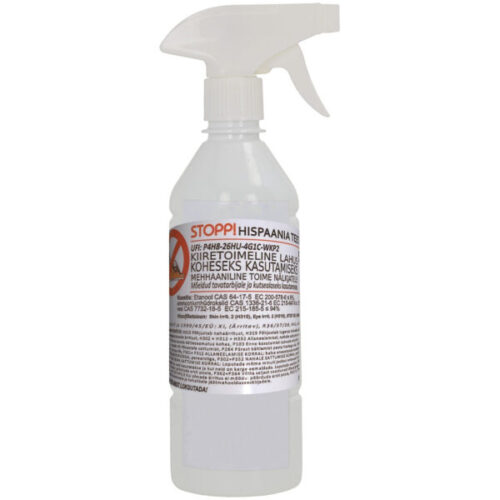 Lusitaania teetigu,Torjunta-aine Stopp espanjansiruetana 500 ml