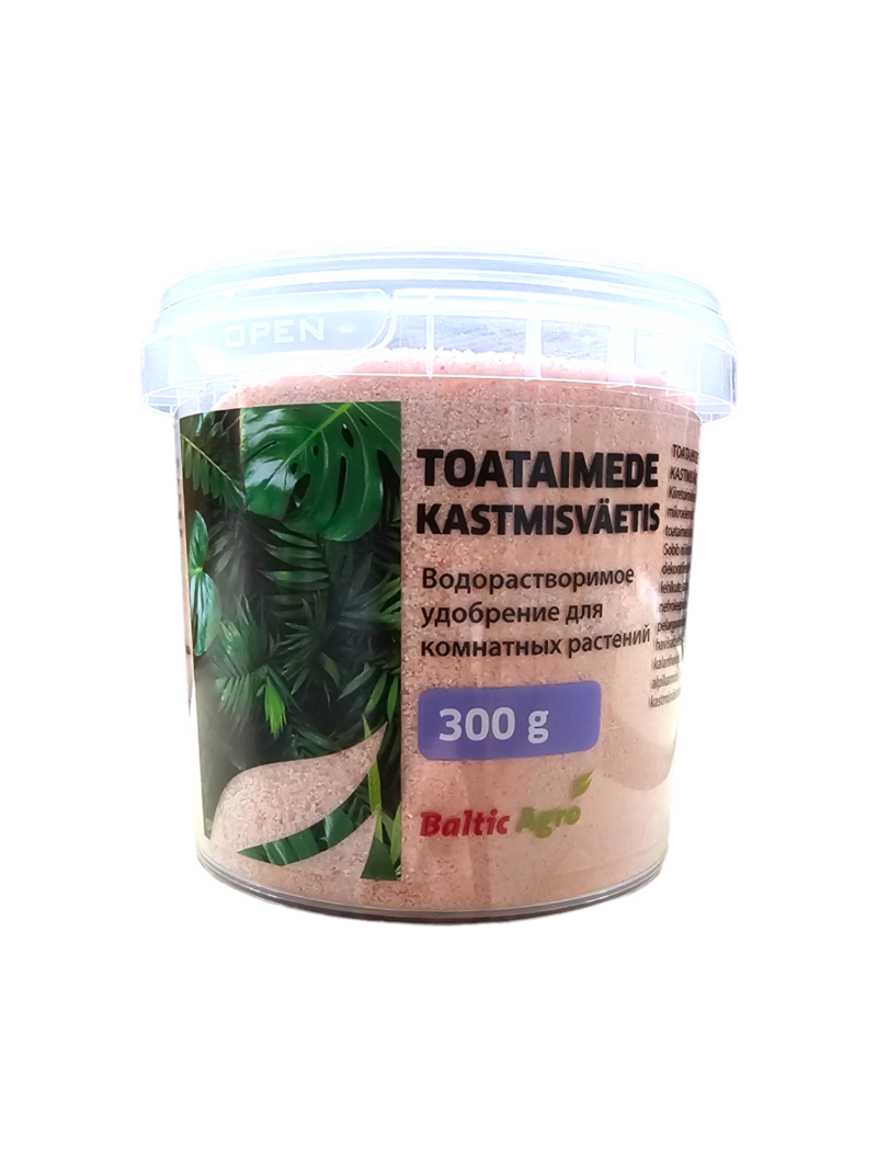 Huonekasvien kasteluun tarkoitettu lannoite 300 g