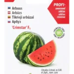 Crimstar F1 arbuusi seemned Baltic Agro, 100% kemikaalivabad, pakend sisaldab 6 seemet.