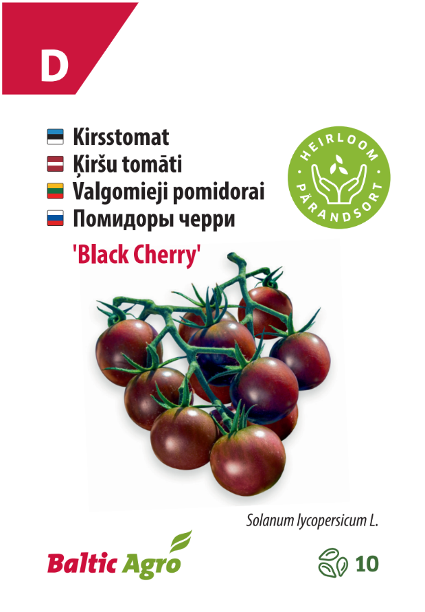 Cherry tomato 'Black Cherry'