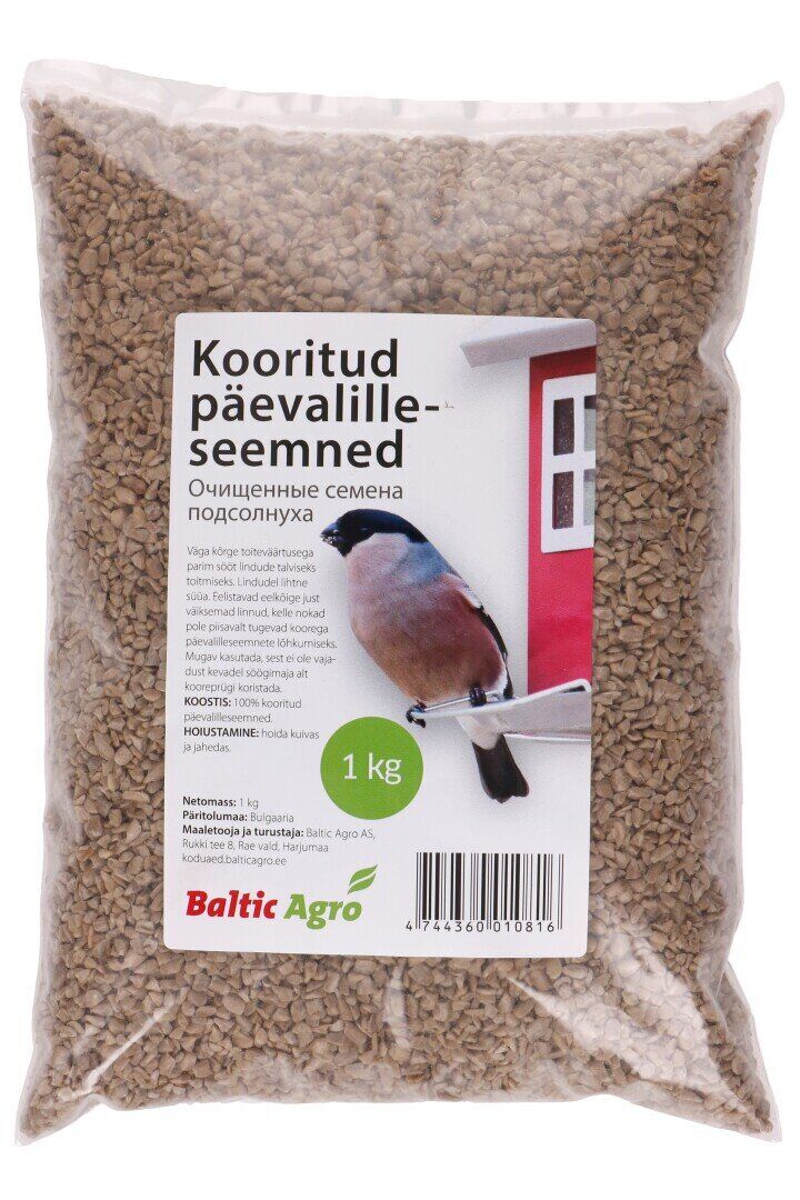 Kooritud päevalilleseemned 1 kg