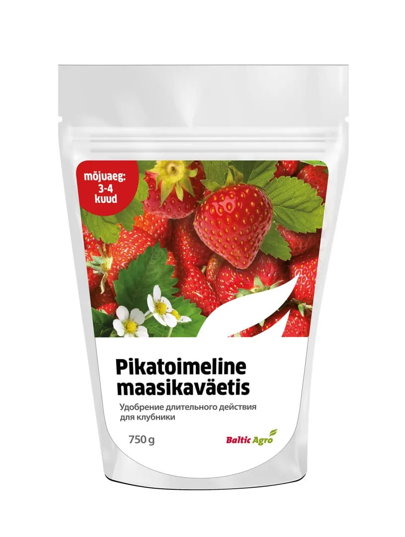 Pikatoimeline maasikaväetis 750g