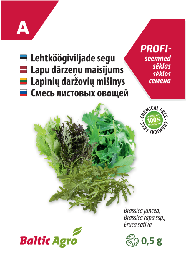 Lehtköögiviljade segu