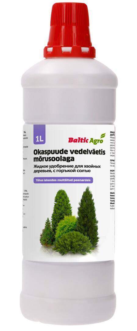 Coniferous liquid fertilizer with bitter salt 1l