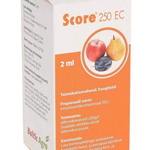 Score 250 EC 2ml (viljapuude seenhaiguste tõrjeks)