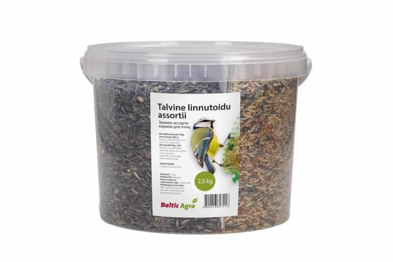 talvine-linnutoidu-assortii-25-kg-1-talvine-linnutoidu-assortii-25-kg-2-1.jpg Talvinen linturuoan valikoima 2,5 kg