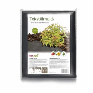 Tekstiilmultš 3.2x5m Baltik Agro, sobib aianduseks ja maastiku kujundamiseks, tagab niiskuse säilitamise ja umbrohu tõrje.