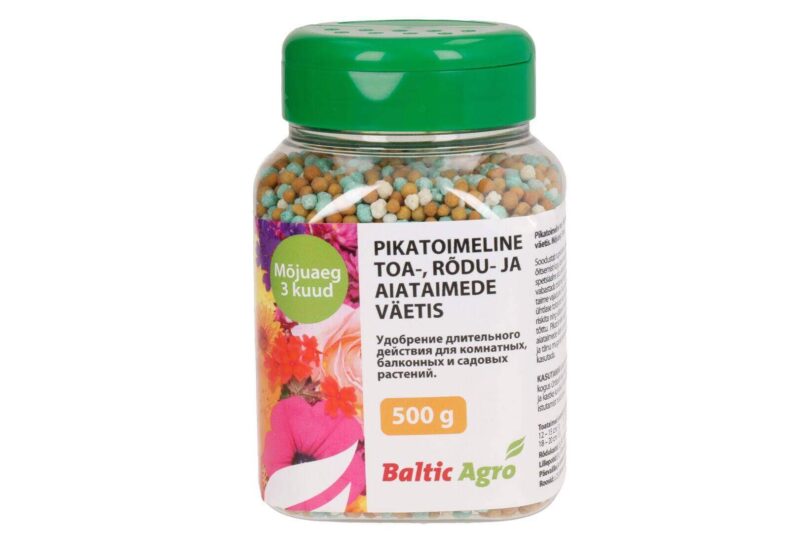 Pitkävaikutteinen huone-, parveke- ja amppelikasvien lannoite 500 g