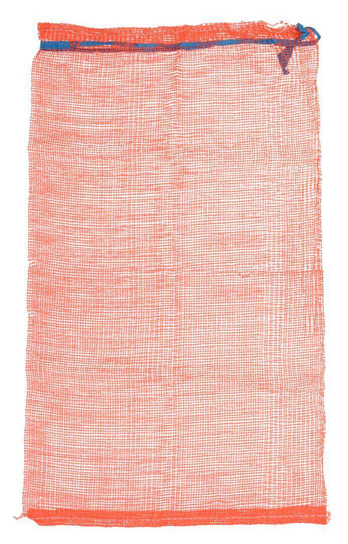 Mesh bag 52×80cm 25kg oranz 10pcs
