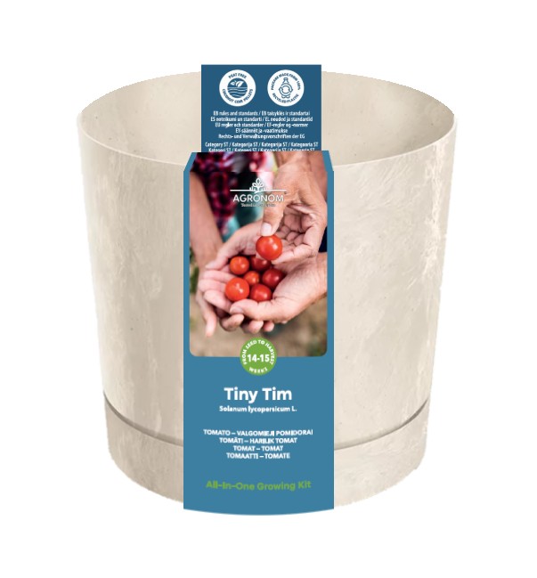 kasvatuskomplekt tomati tiny tim cream KASVATUSSARJA TOMAATTI TINY TIM KERMA