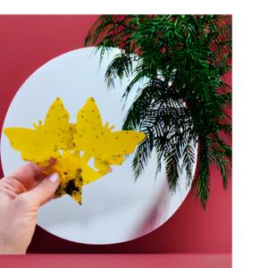 Putukate liimpüünis liblikakujuline 10tk