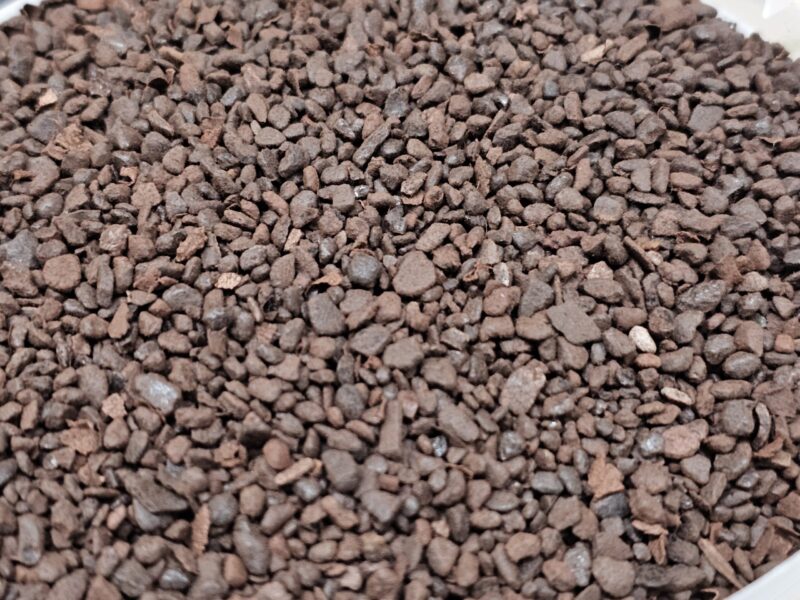 A view from near the granite stone rubble.