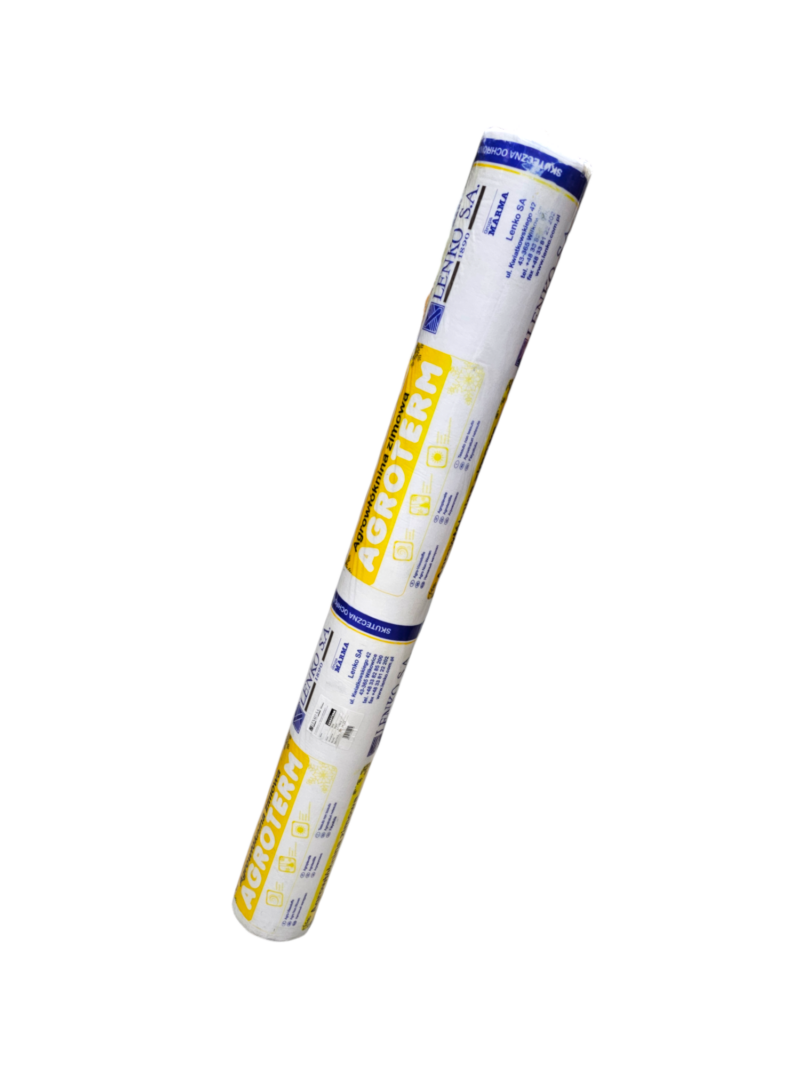 Isolatsioonimaterjalide rull Agroterm märgiga.