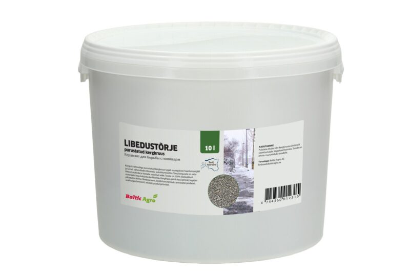 1000010819.jpg Средство против скольжения из измельченного керамзита 10 л, производство Baltic Agro