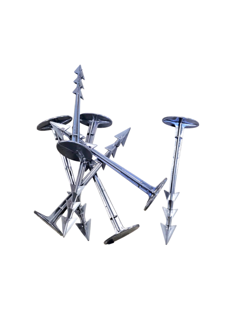 Kiinnityspiikit PROFI-kangaskatteelle 40 kpl/pakkaus Kiinnityspiikit kattosarjalle 20 kpl