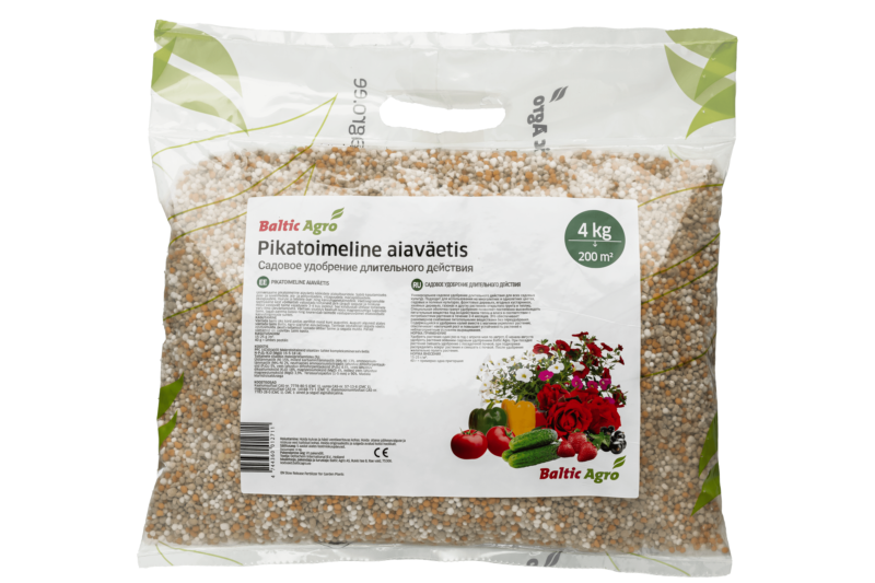 Долгодействующее удобрение для сада 4 кг