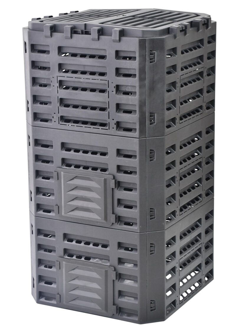 Must plastkomposter aiasõbralikuks jäätmekäitluseks