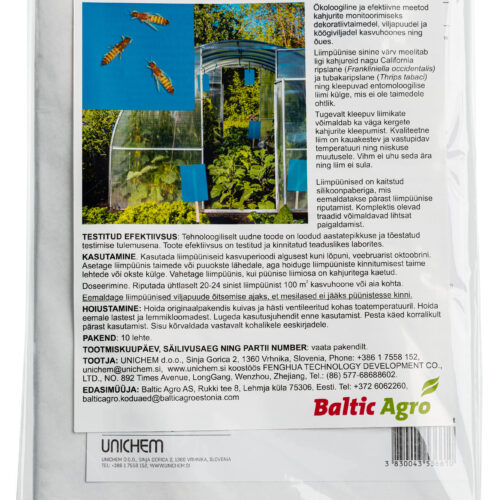 Bio Plantella siniset liima-ansat puutarhanhoitoon