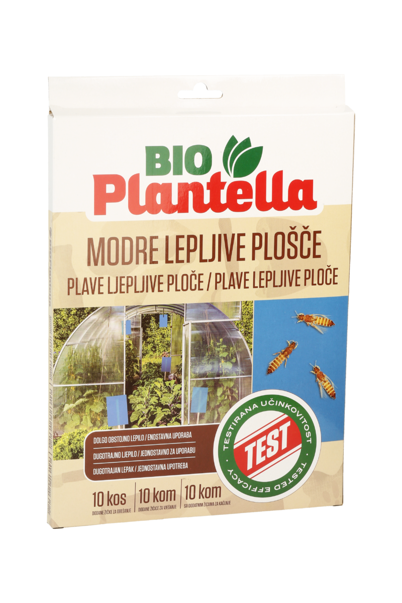 Bio Plantella sinised kleepuvad plokid aiandusele