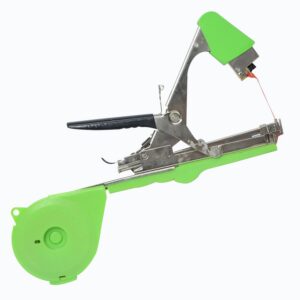 Plant tying tool for quick and efficient stapling of plants