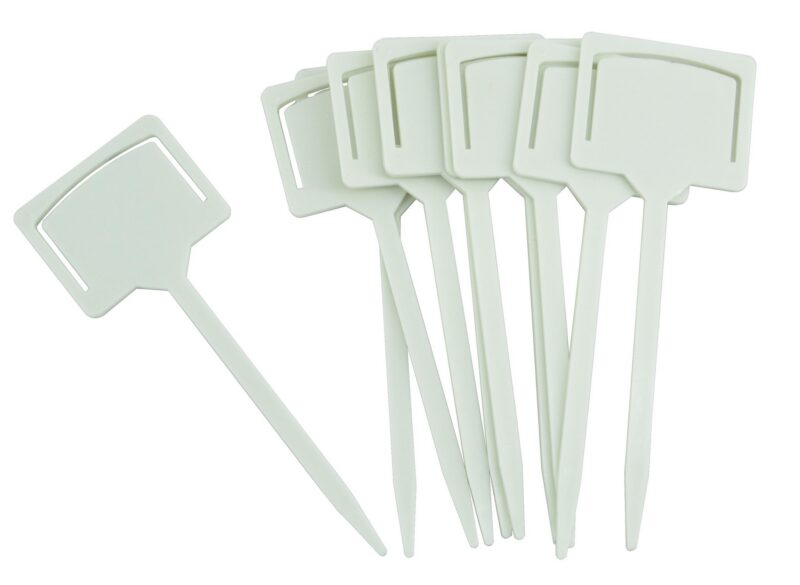PLANT LABELS 10 PCS WHITE