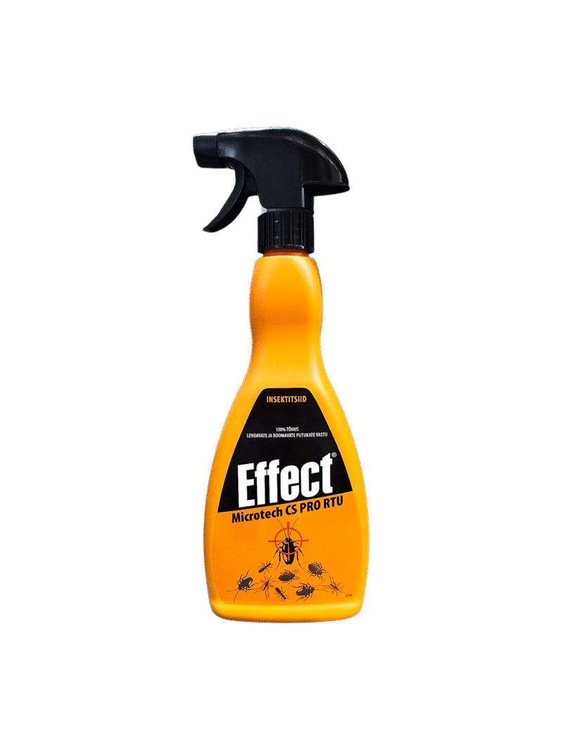 Effect Microtech Spray,Putukatõrje vahend,Pikaajaline putukamürk,Putukatõrje siseruumides,Sipelgatõrje,Prussakatõrje,Lutikatõrje,Sääsetõrje vahend,Koidetõrje,Roomavate putukate tõrje,Mikrokapslitega insektitsiid