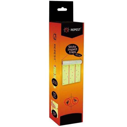 kärbsepaber rullis,kärbsepüünis,lendavate putukate tõrje,kärbsetõrje laudas,liimpaber 10m,mürgivaba putukatõrje