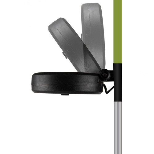 Solar-powered garden rose LED lamp