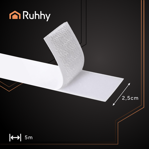 isekleepuv takjapael valge 5m x 2,5cm
