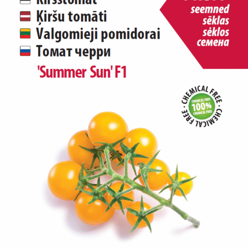 Cherry Tomato 'Summer Sun' F1 (5 Seeds) Cherry Tomato 'Summer Sun' F1 (5 seeds)